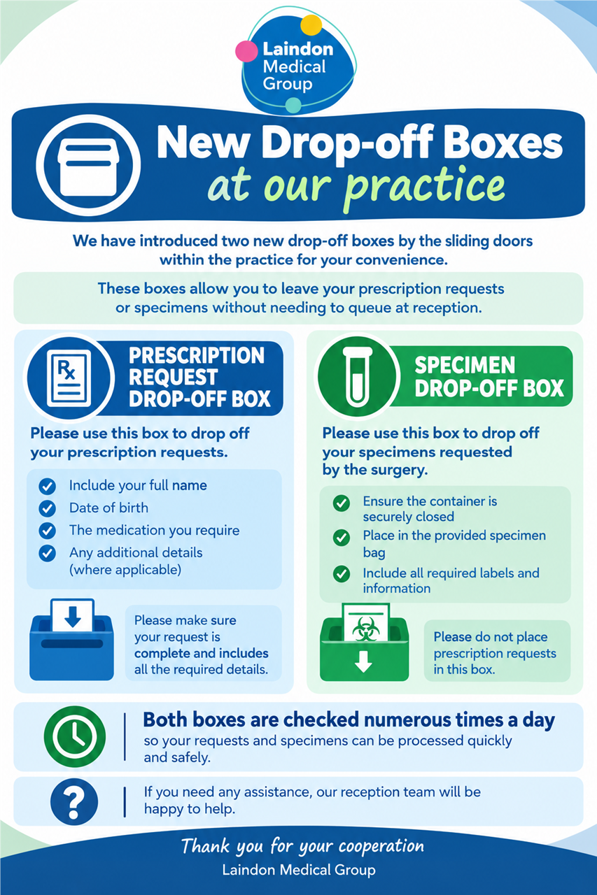 drop off boxes